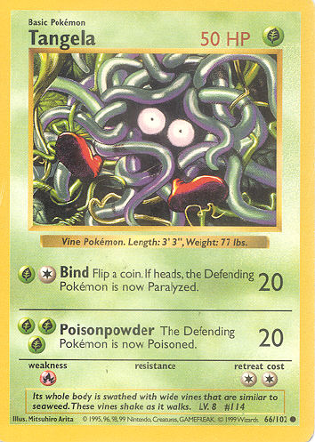 Tangela - (Base Set)