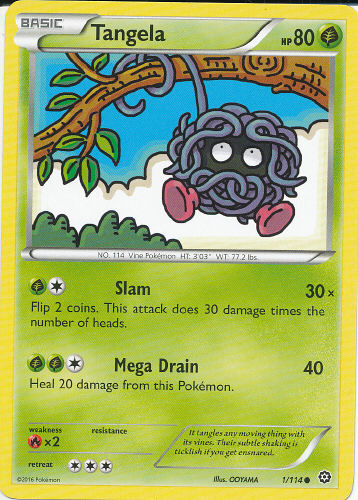 Tangela - (Steam Siege)