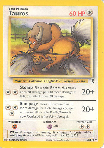 Tauros - (Legendary Collection)