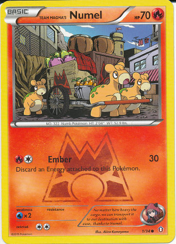 Team Magma's Numel - (Double Crisis)