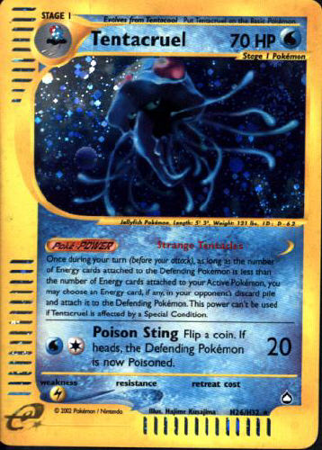 Tentacruel - (Aquapolis (Holo Subset))