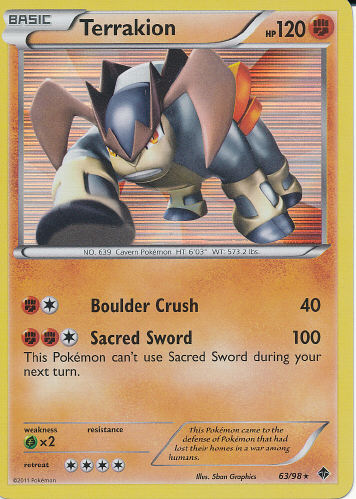 Terrakion - (Emerging Powers)