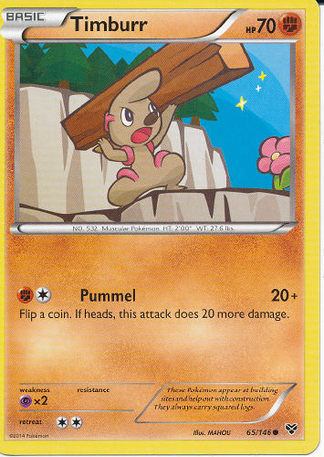 Timburr - (XY)