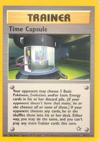Time Capsule - (Neo Genesis)