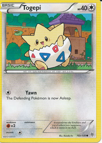 Togepi - (Plasma Storm)