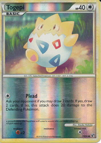 Togepi (Reverse Holo) - (HS - Undaunted)