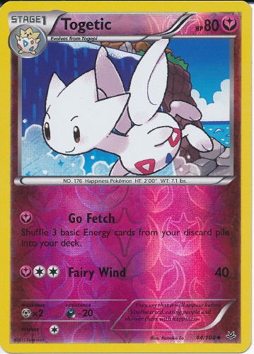 Togetic (Reverse Holo) - (Roaring Skies)