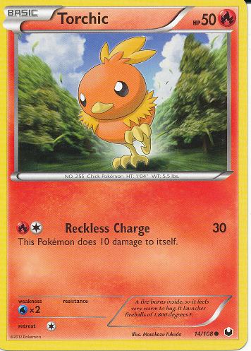 Torchic - (Dark Explorers)