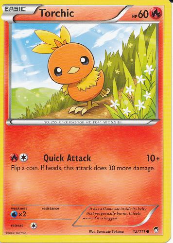 Torchic - (Furious Fists)