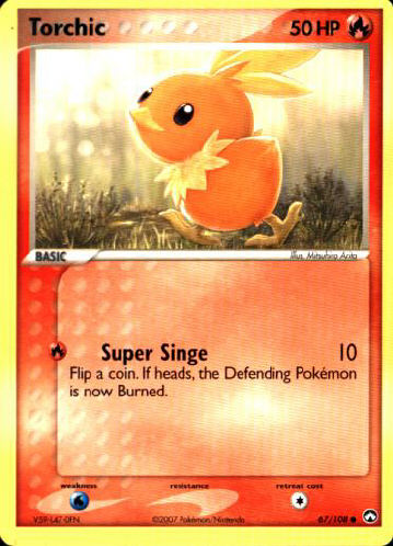 Torchic - (EX Power Keepers)