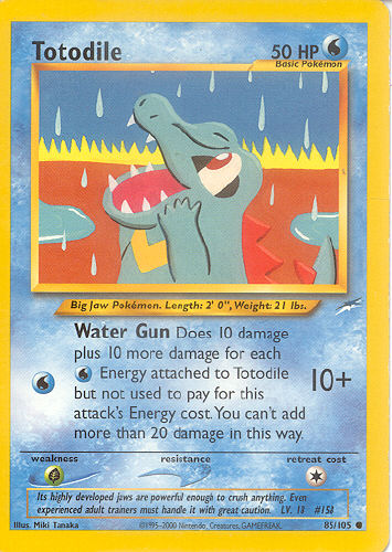 Totodile - (Neo Destiny)