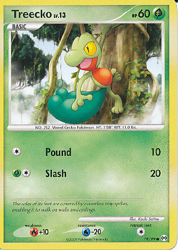 Treecko - (Platinum - Arceus)