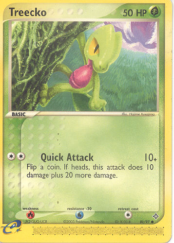 Treecko - (EX Dragon)