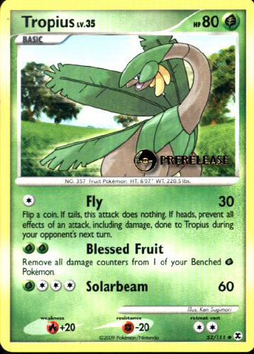 Tropius (Prerelease) - (Platinum - Rising Rivals)