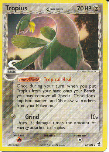 Tropius δ - (EX Dragon Frontiers)