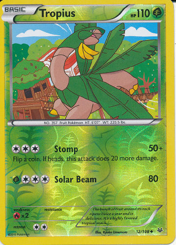 Tropius (Reverse Holo) - (Roaring Skies)