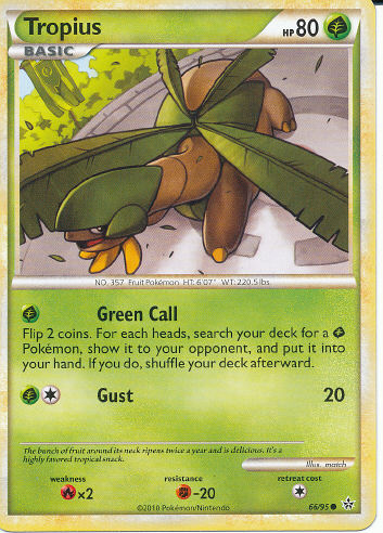 Tropius - (HS - Unleashed)