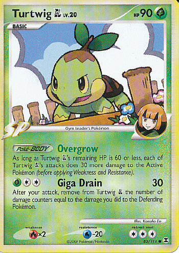 Turtwig GL - (Platinum - Rising Rivals)