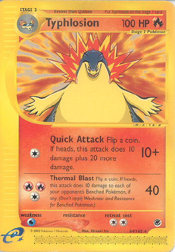 Typhlosion - (Expedition)