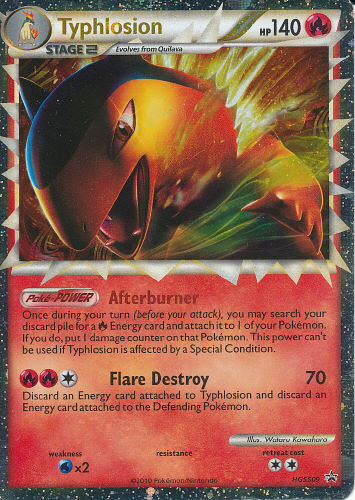 Typhlosion <I>Prime</I> - (HGSS Promos)