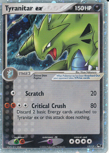 Tyranitar ex - (POP Series 1)