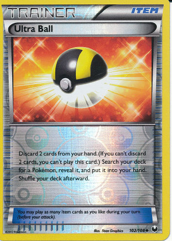 Ultra Ball (Reverse Holo) - (Dark Explorers)