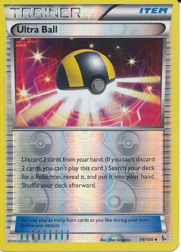 Ultra Ball (Reverse Holo) - (Flashfire)