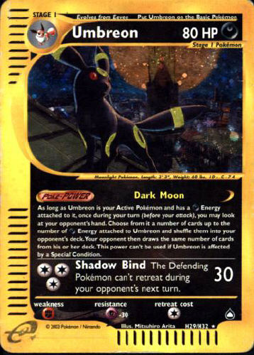 Umbreon - (Aquapolis (Holo Subset))