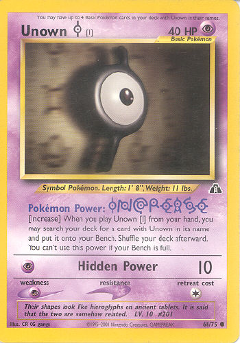 Unown [I] - (Neo Discovery)