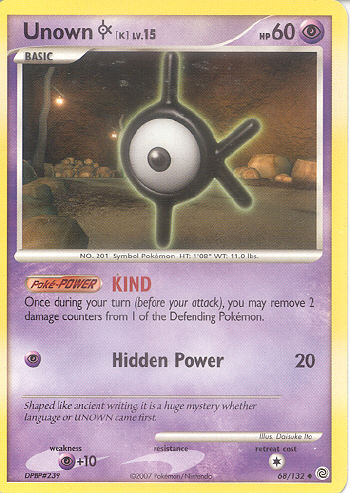 Unown [K] - (DP - Secret Wonders)