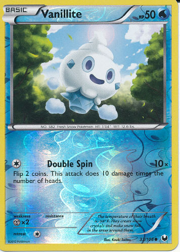 Vanillite (Reverse Holo) - (Dark Explorers)