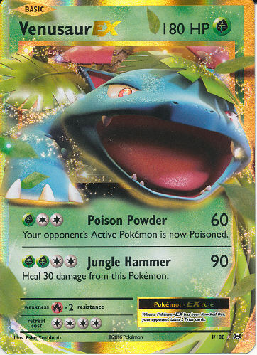 Venusaur EX - (Evolutions)