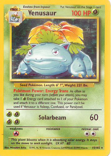 Venusaur - (Base Set)