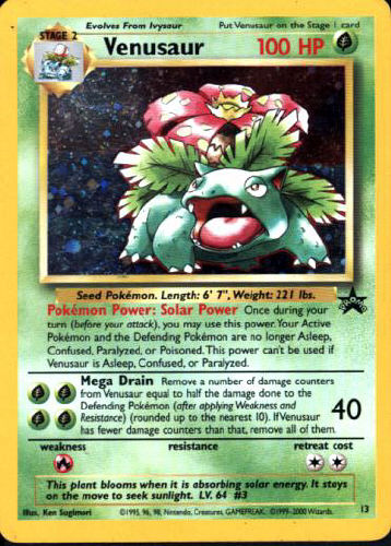 Venusaur - (Wizards Black Star Promo)