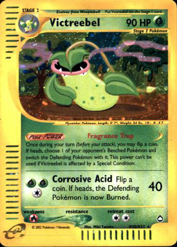 Victreebel - (Aquapolis (Holo Subset))