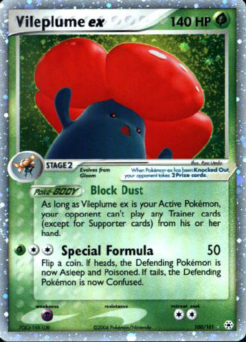 Vileplume ex - (EX Hidden Legends)