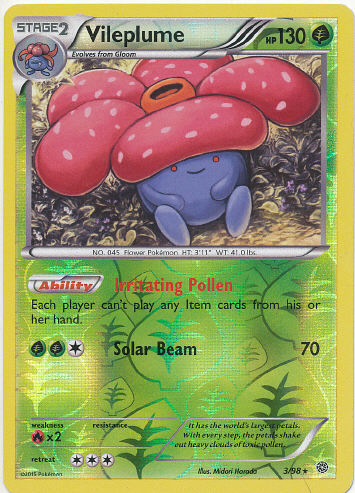 Vileplume (Reverse Holo) - (Ancient Origins)