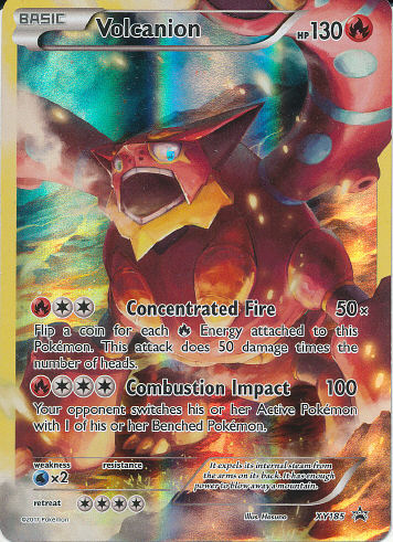 Volcanion (Full Art) - (XY Black Star Promos)