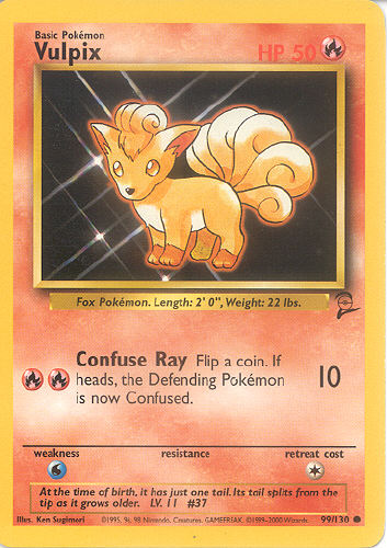 Vulpix - (Base Set 2)