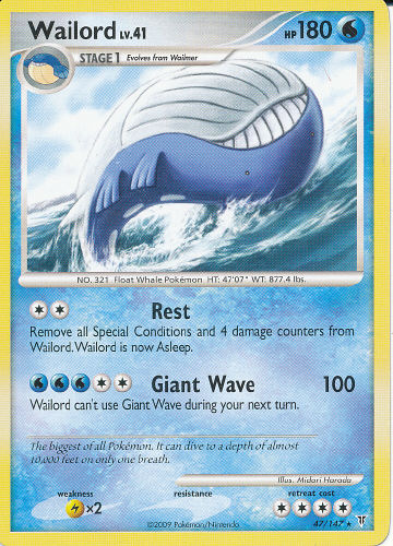 Wailord - (Platinum - Supreme Victors)