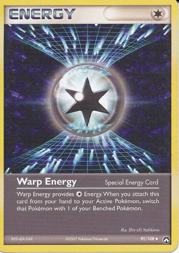 Warp Energy (Special Energy Card) - (EX Power Keepers)