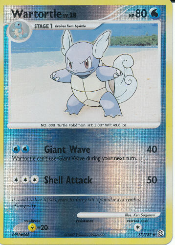 Wartortle - (DP - Secret Wonders)