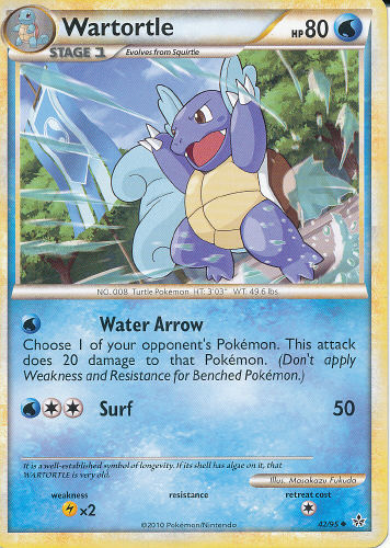 Wartortle - (HS - Unleashed)