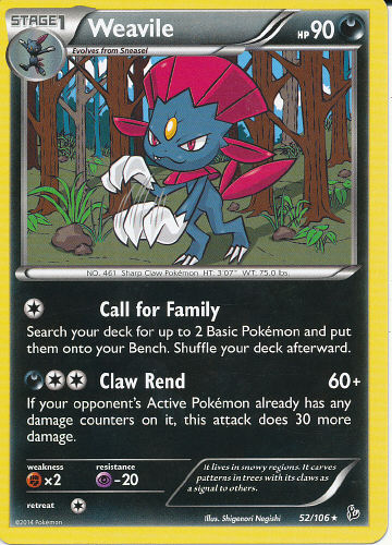 Weavile - (Flashfire)