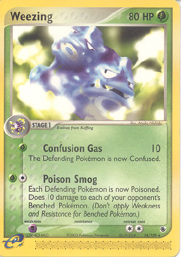Weezing - (EX Ruby And Sapphire)