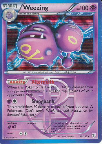 Weezing Team Plasma - (Plasma Storm)