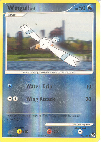 Wingull (Reverse Holo) - (DP - Great Encounters)