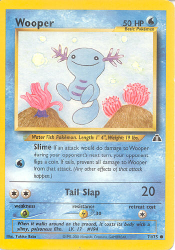 Wooper - (Neo Discovery)