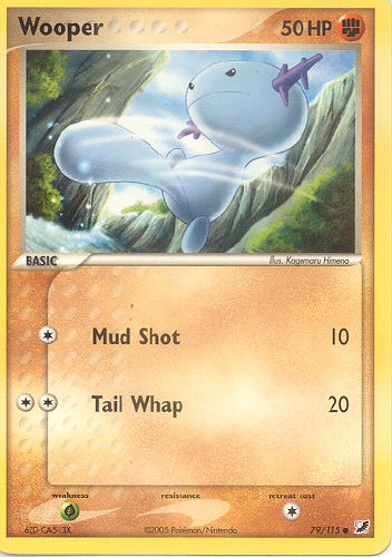 Wooper - (EX Unseen Forces)