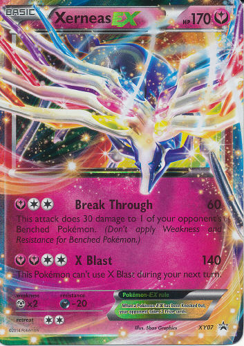 Xerneas EX - (XY Black Star Promos)